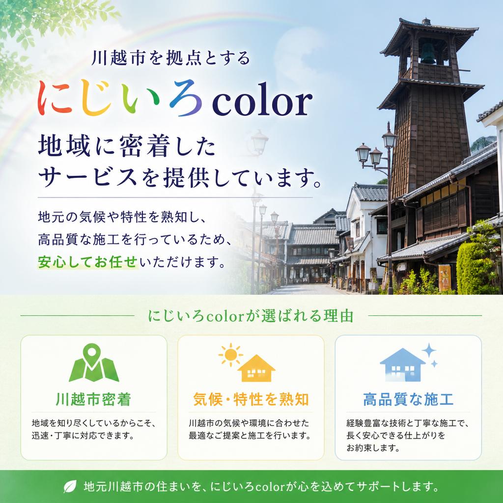 地域密着の安心施工