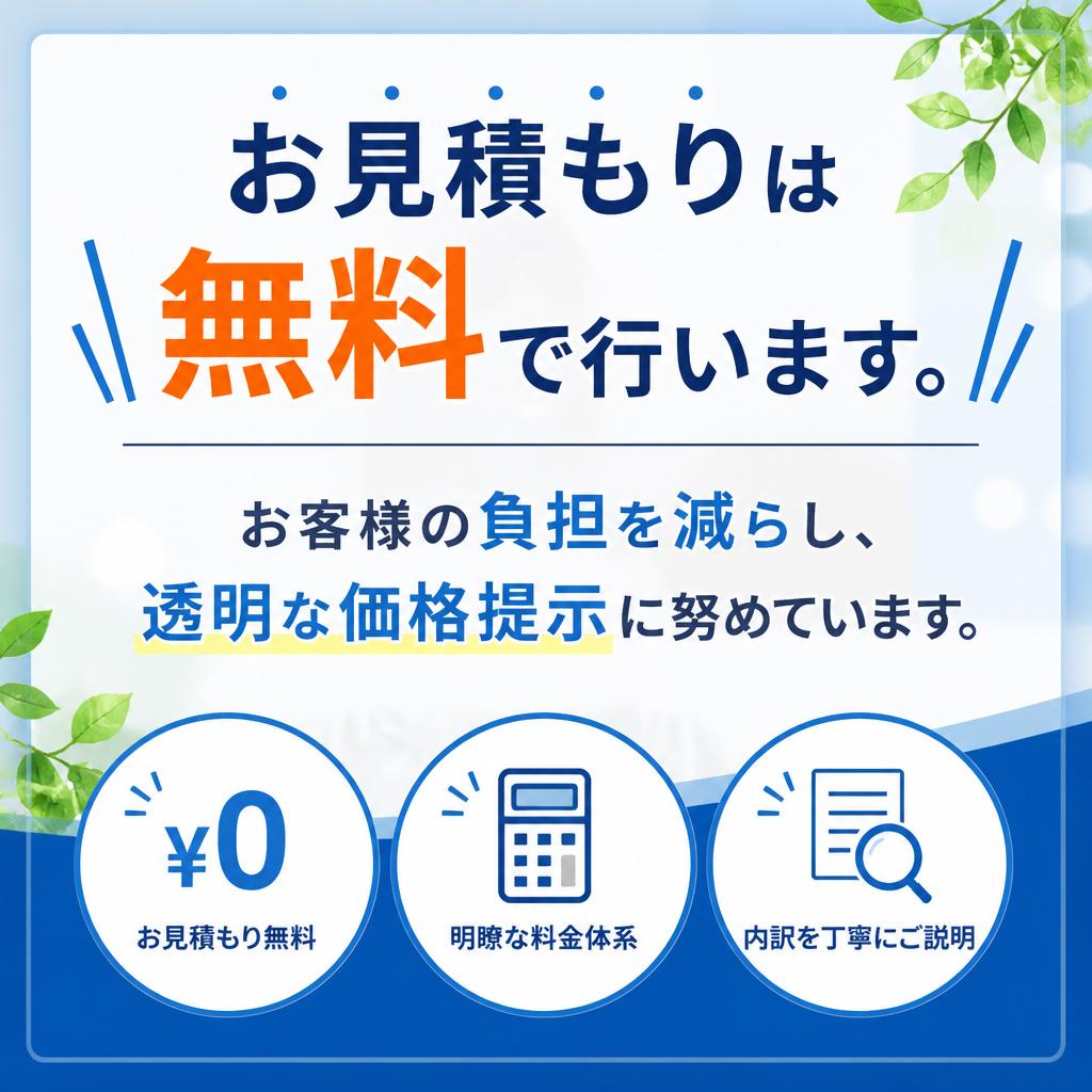 💰 無料見積もり・相談