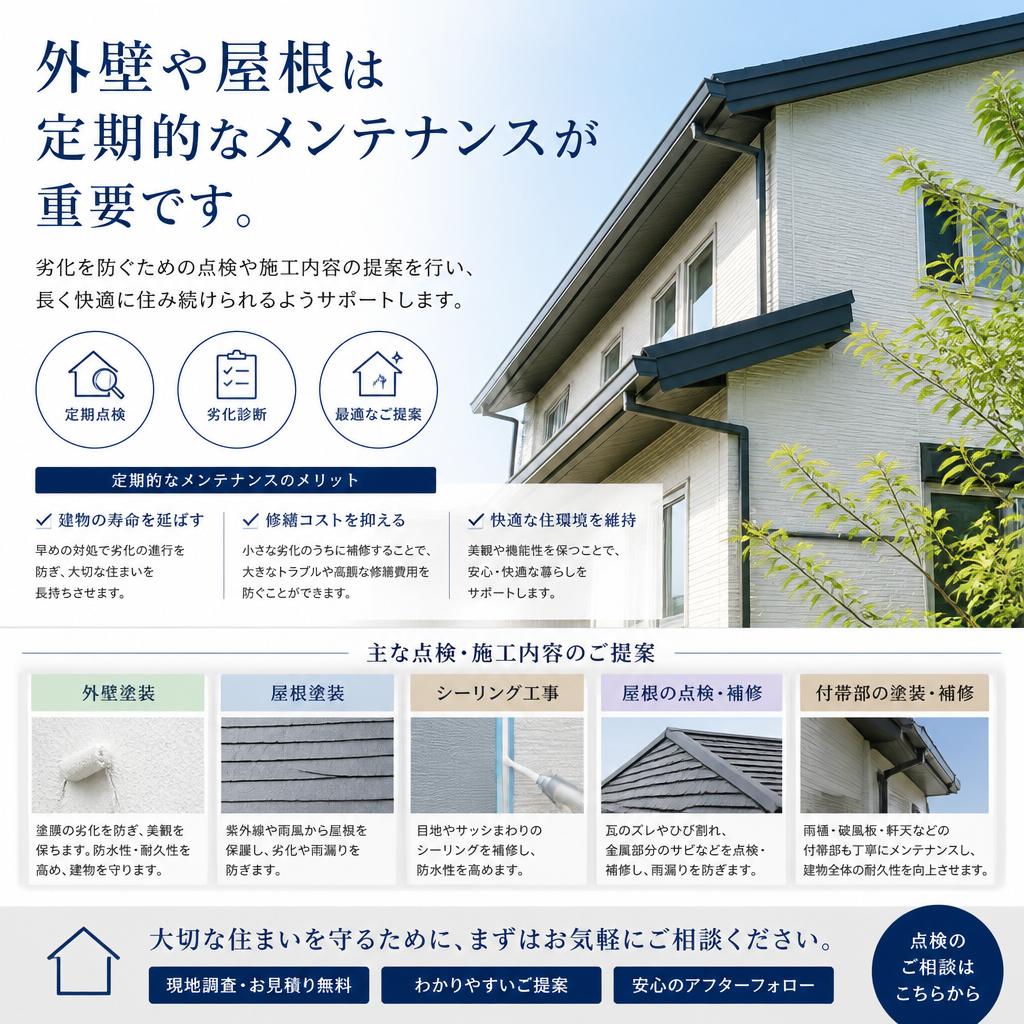 定期メンテナンスの重要性