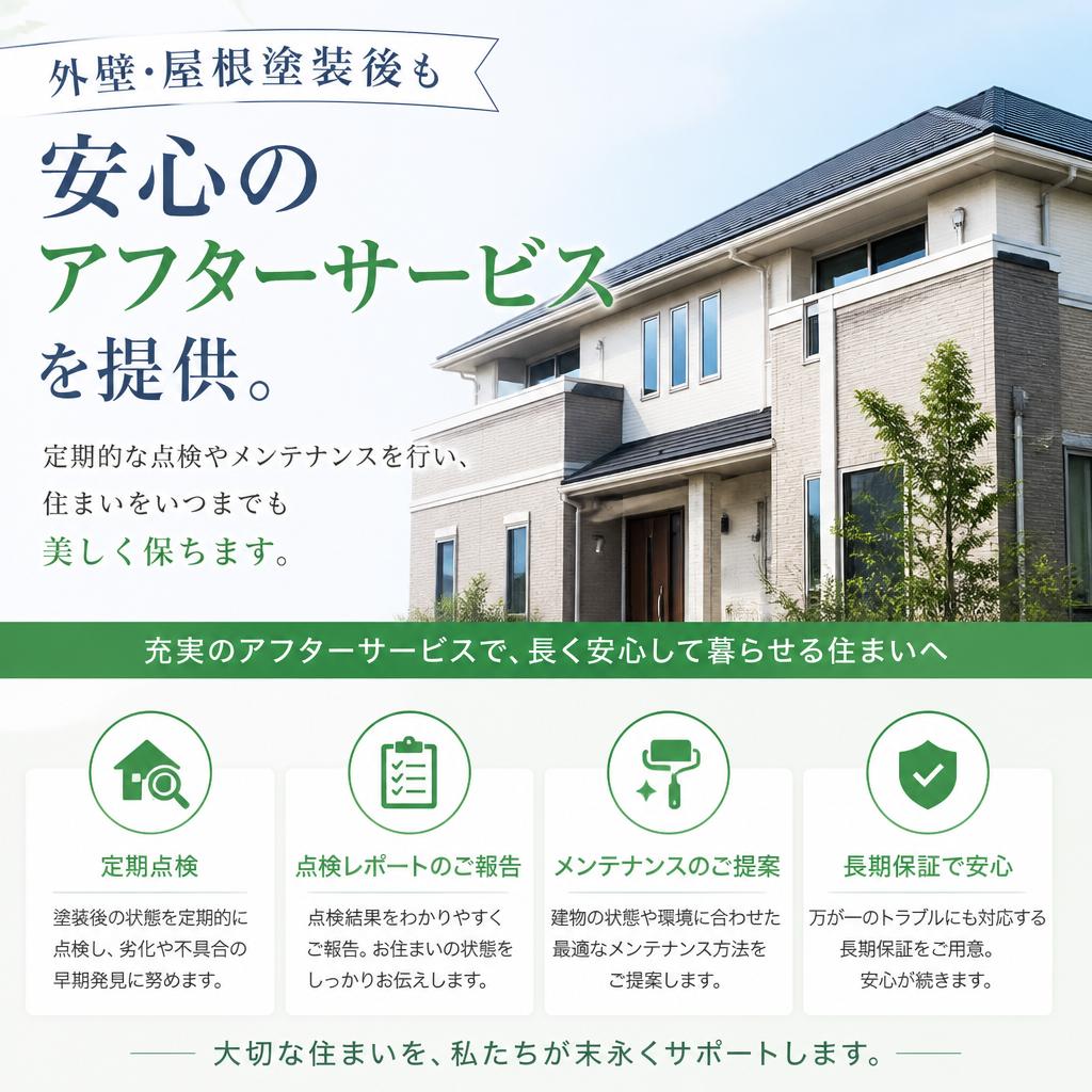 施工以降の維持管理サポート