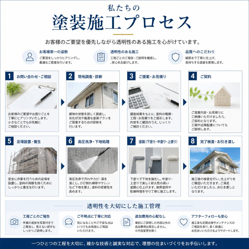 施工プロセスのご紹介