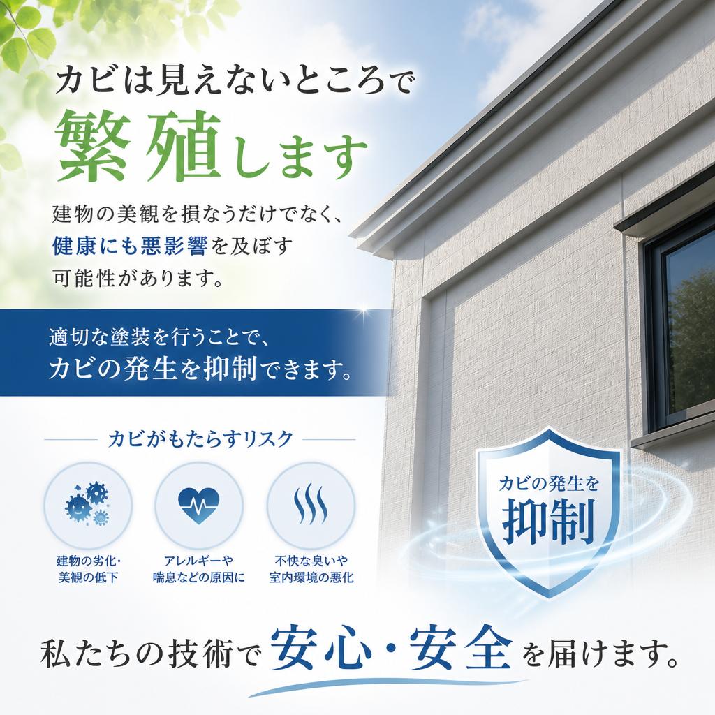 カビの危険性と対策