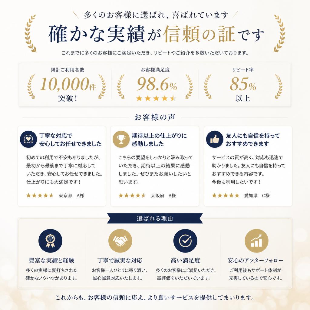 5. お客様の声