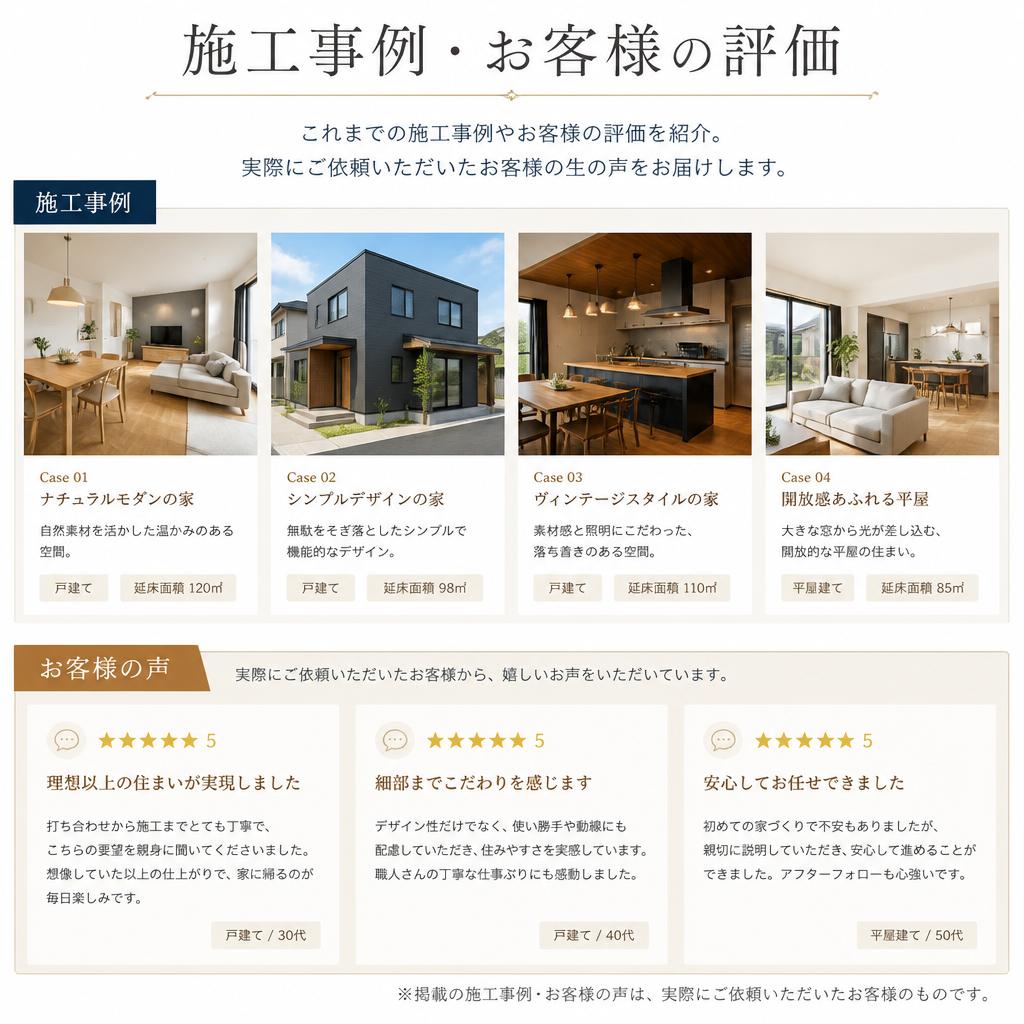 お客様の声