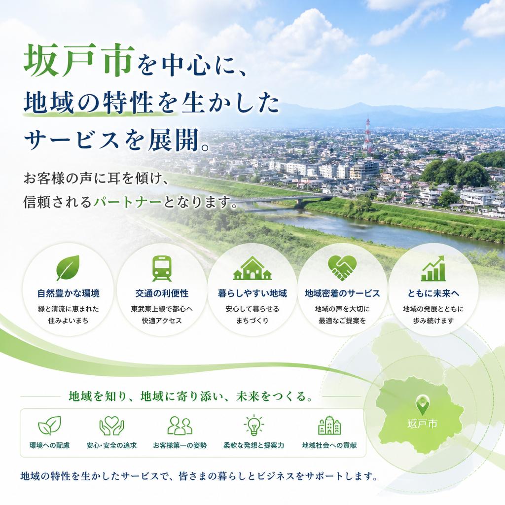 地域密着型のサービス