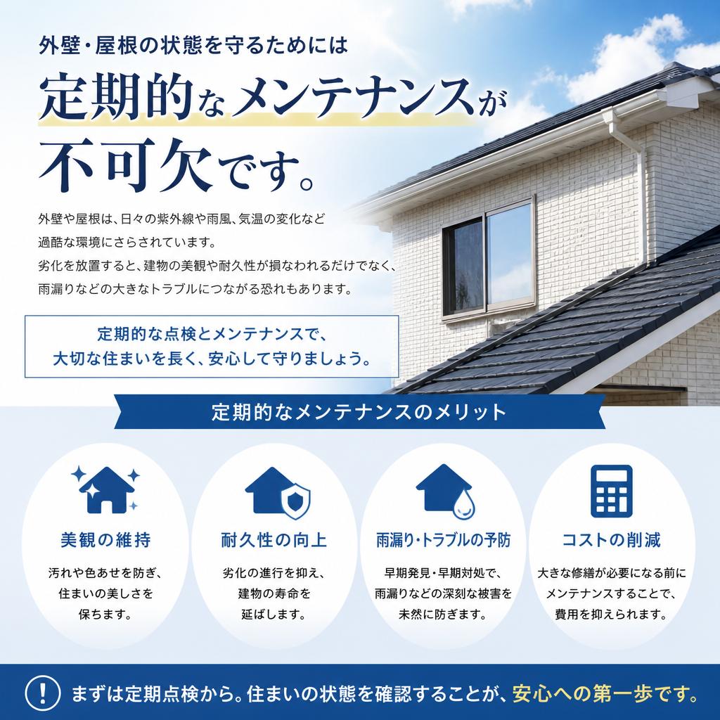 定期的なメンテナンスの重要性