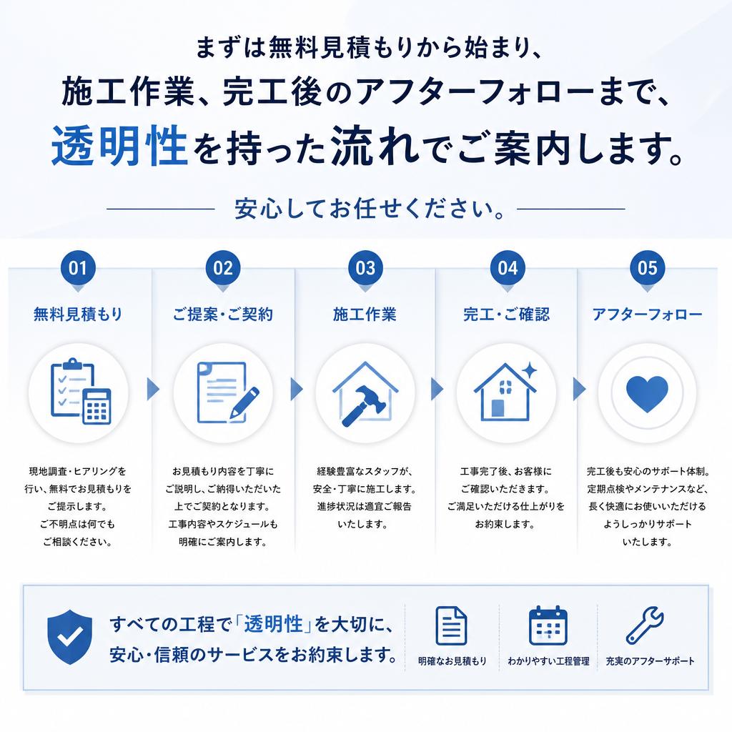 施工手順のご紹介