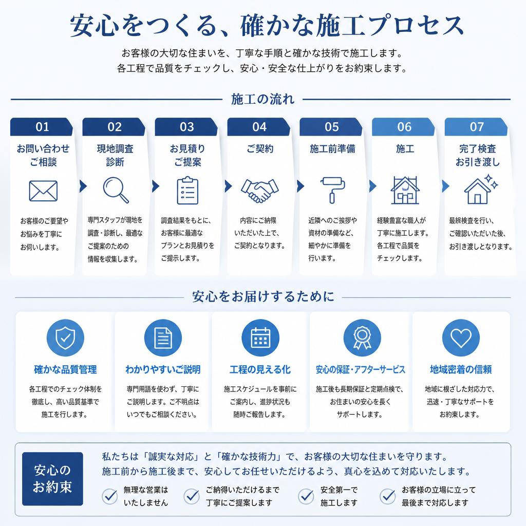 5. 施工プロセスの透明性