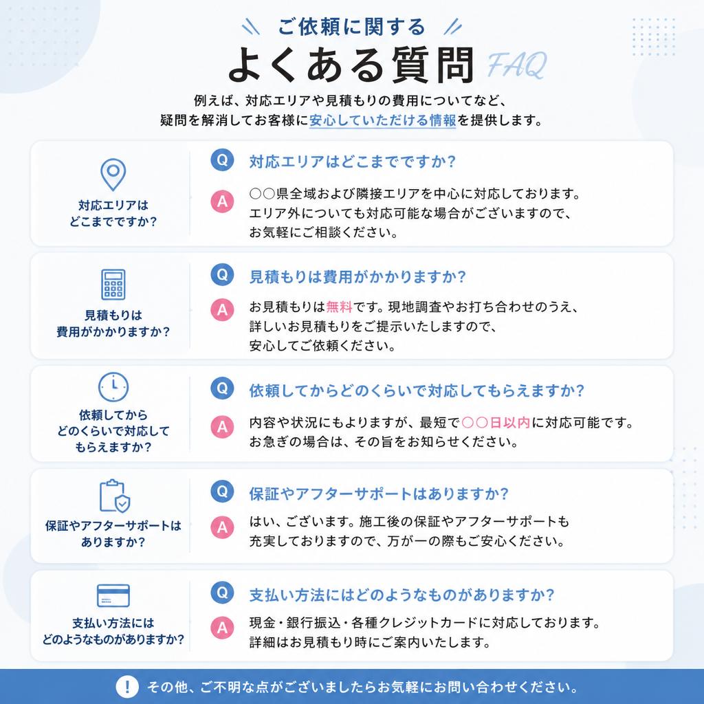 よくある質問