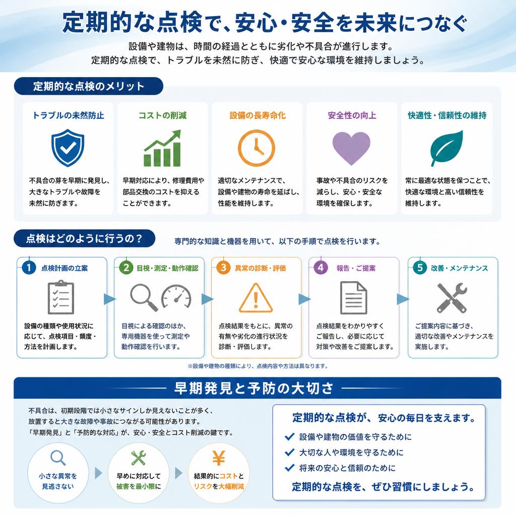 定期点検の重要性