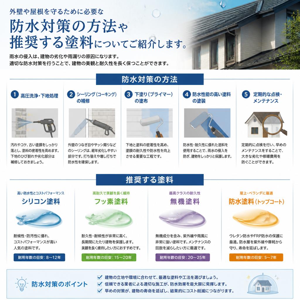効果的な防水対策