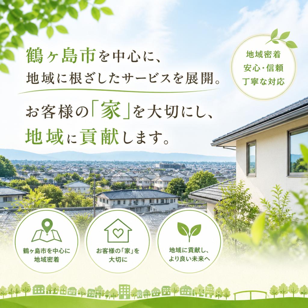 地域密着のサービス提供
