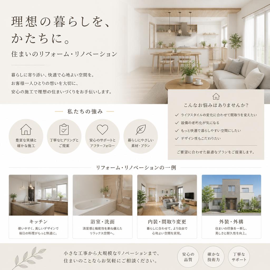 高品質な施工の実績