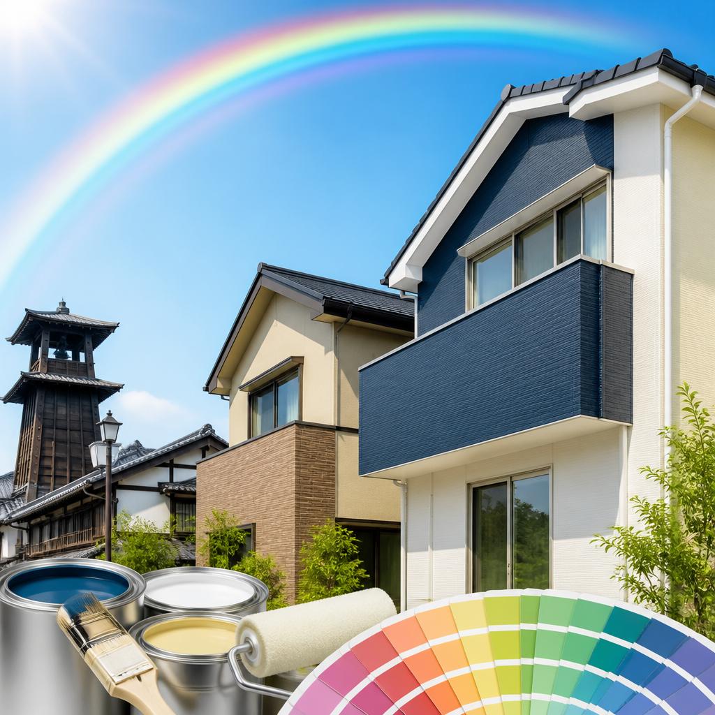 川越市の外壁・屋根塗装は、にじいろcolorにお任せ！