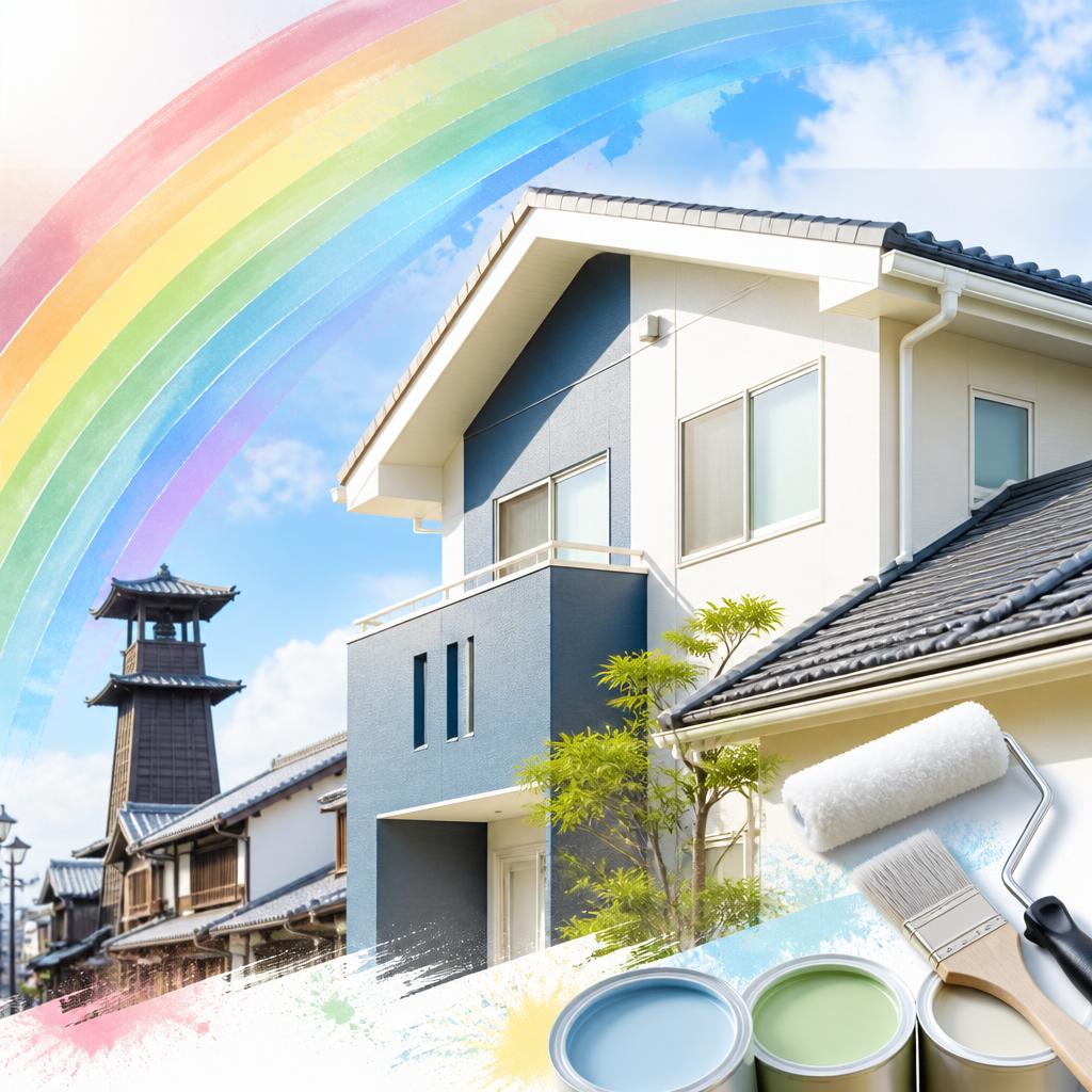 川越市の外壁・屋根塗装はにじいろcolorにお任せ！