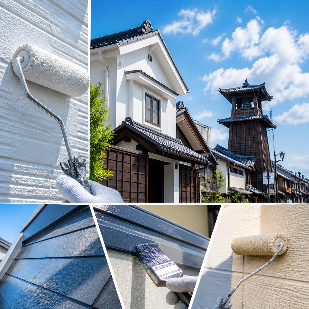 川越市で信頼の塗装工事なら、経験豊富なにじいろcolorにお任せ！