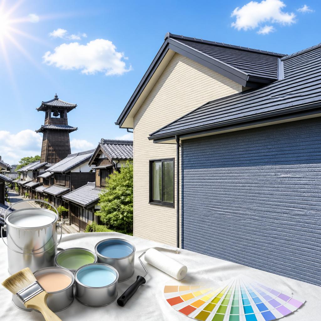 川越市で外壁・屋根塗装なら、にじいろcolorにお任せ！