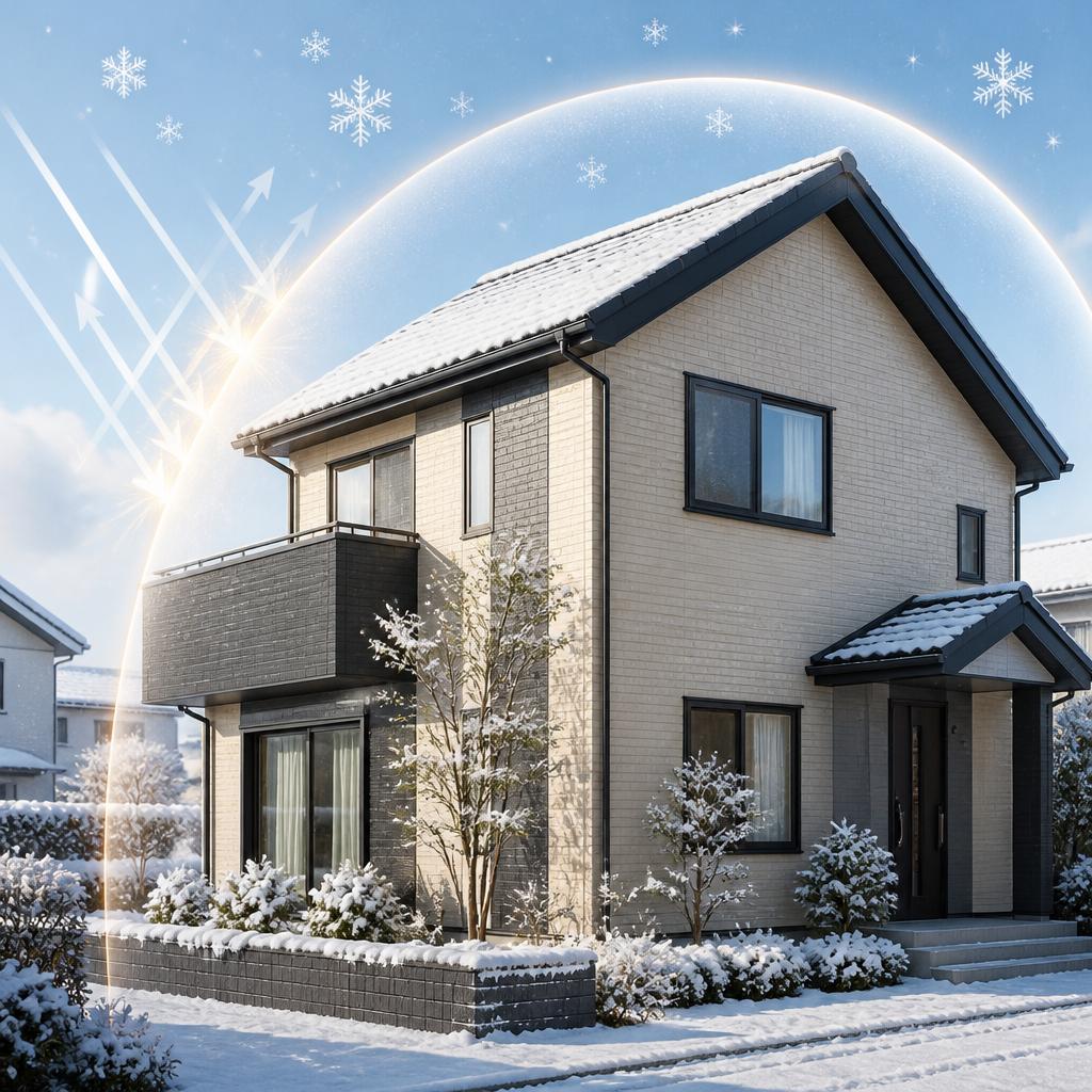 冬の寒さから家を守る！狭山市の外壁・屋根塗装はにじいろcolorにお任せ！