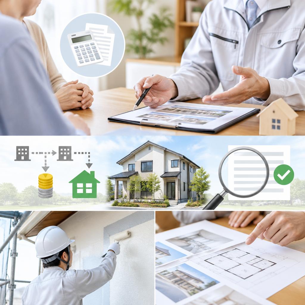 費用も工事内容も明快に。納得できる無料見積もり