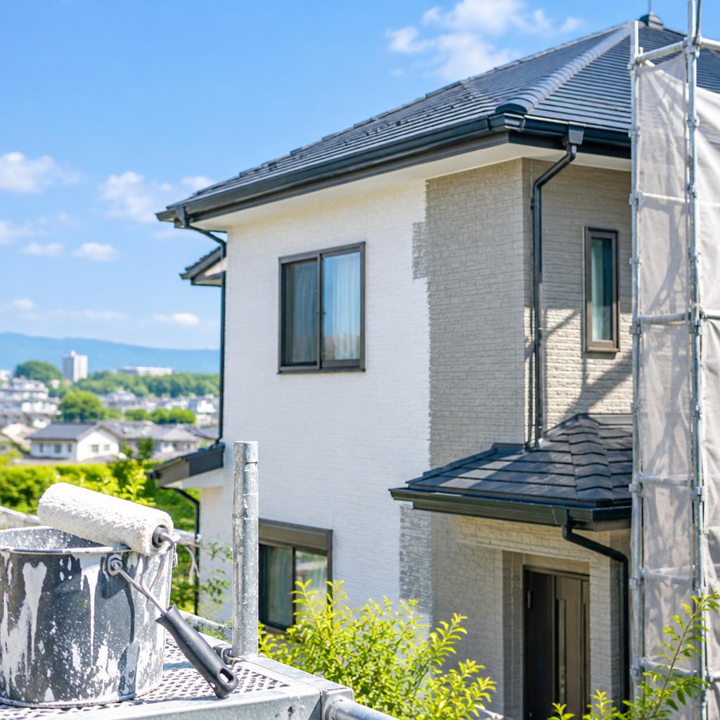 坂戸市の外壁・屋根塗装、まずはチャットで気軽に相談。職人直営の確かな技術で、住まいに合った塗装をご提案します。