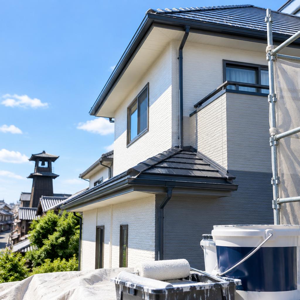 川越市の外壁・屋根塗装なら、アステックペイントの施工もお任せください。経験豊富な職人が住まいを丁寧に診断し、納得の品質を適正価格でご提案します。