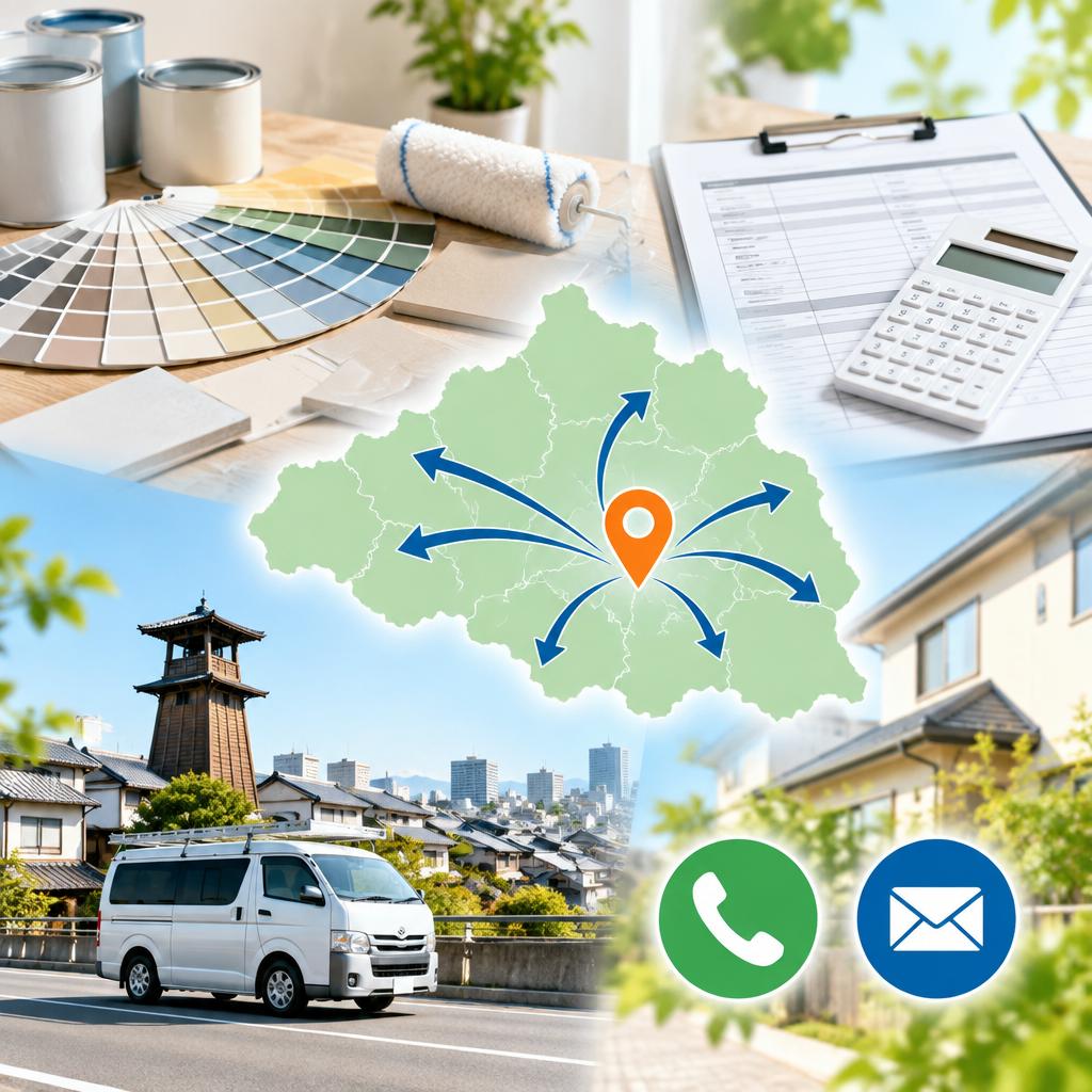 川越市の外壁・屋根塗装、色選びも無料相談から始めませんか？